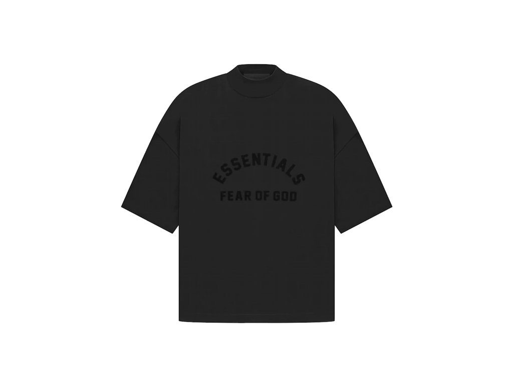 Tričko Fear of God Essentials Arch Logo Tee Čierna | 125SP232000F, 0