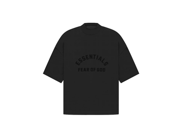 Tričko Fear of God Essentials Arch Logo Tee Čierna | 125SP232000F, 0