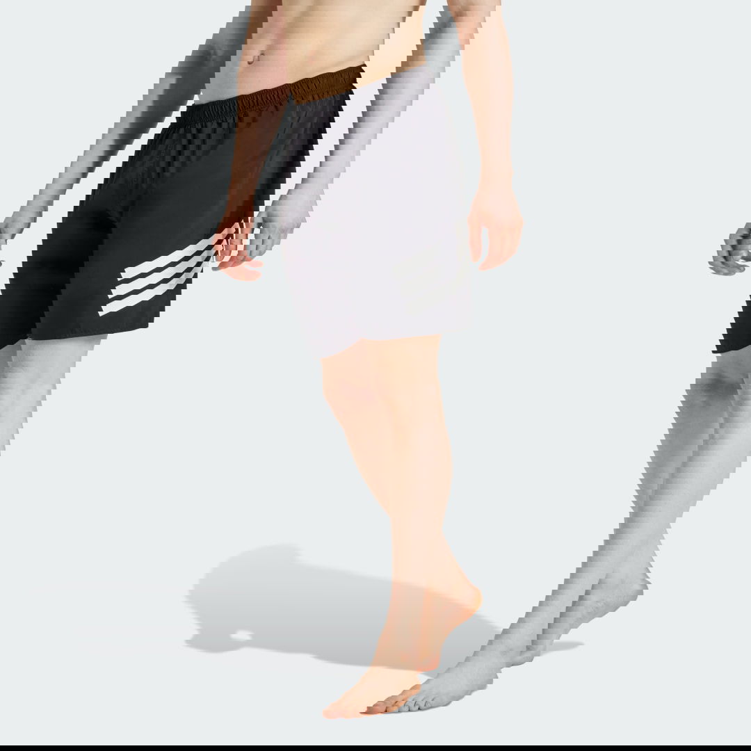 Šortky adidas Performance 8-Inch 3-Stripes Swim Shorts Čierna | JF6088, 0