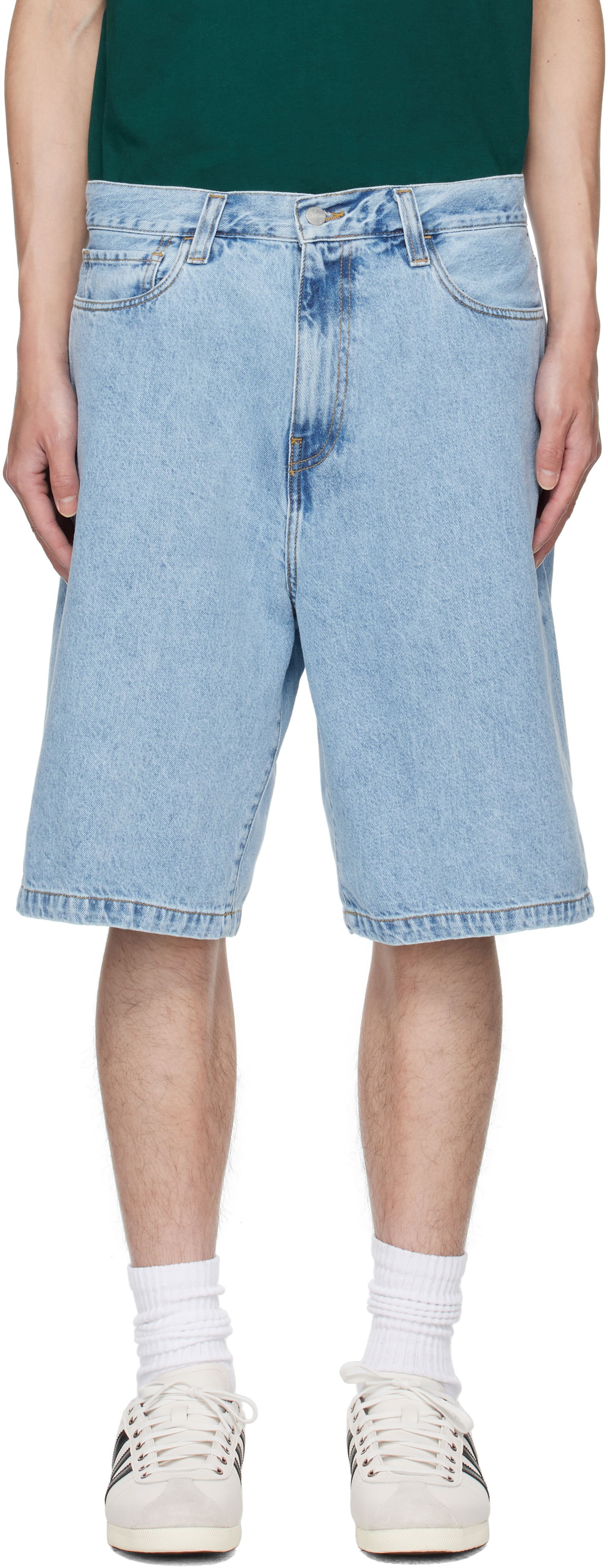 Šortky Carhartt WIP Work In Progress Landon Denim Shorts Modrá | I030469, 0
