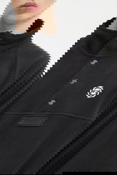 Mikina AAPE by A Bathing Ape AAPE Now Crew Neck Fleece Sweatshirt Čierna | AAPSWMB322XXN, 3