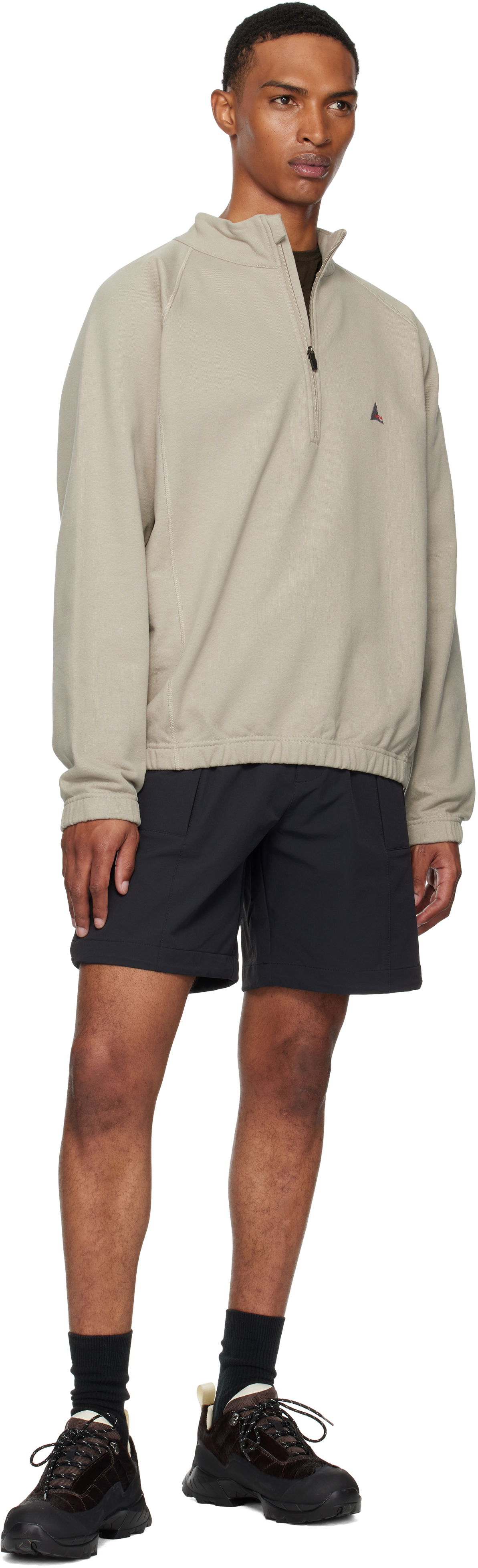 Heavy Half Zip Sweatshirt