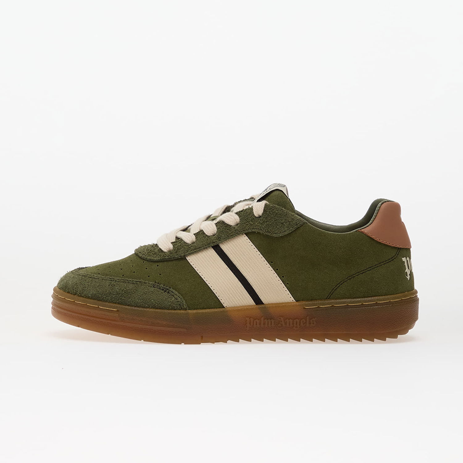 Tenisky a topánky Palm Angels University Track Military Green/ Beige Zelené | PBIA016F25LEA0015661, 0