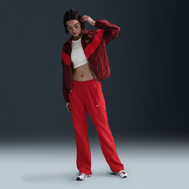 Súprava Nike Sportswear Windrunner Slim-Fit Mid-Rise Knit Pants Červená | HJ1016-657, 0