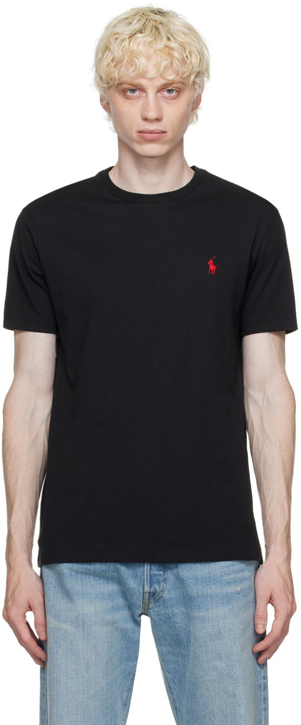 Tričko Polo by Ralph Lauren Embroidered T-Shirt Čierna | 710539151013, 0