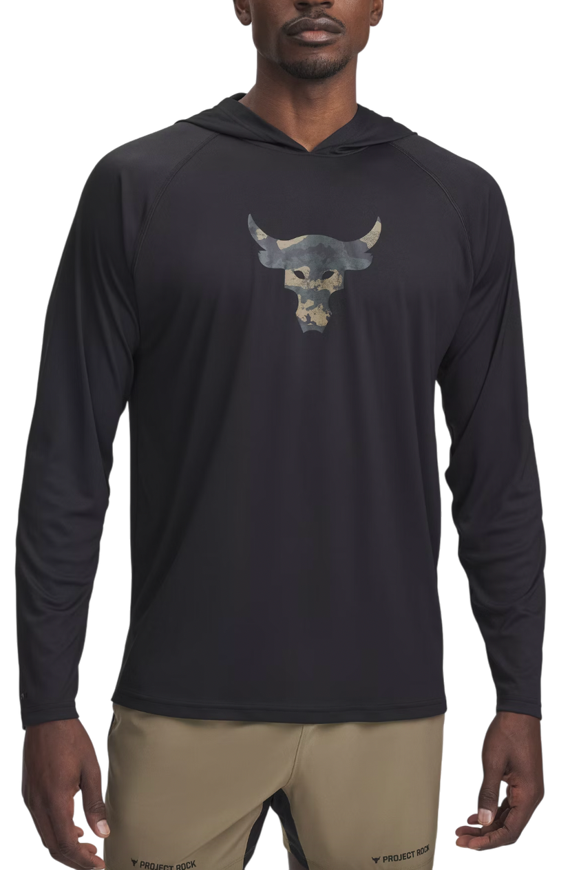 Mikina Under Armour Project Rock Iso-Chill Training Hoodie Čierna | 1389955-001