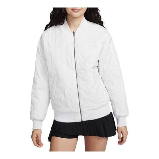 Bomber bunda Nike Reversible Varsity Bomber Jacket Biela | DV7877-025, 0