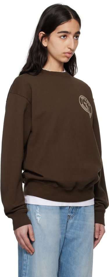 Sveter Sporty & Rich Sporty & Rich 'Riding Club' Sweatshirt Hnedá | ST071612244BR03, 1