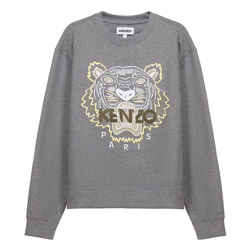 Sveter KENZO Kenzo Tiger Crew Neck Sweatshirt Šedá | FB55SW1104XA-95, 0