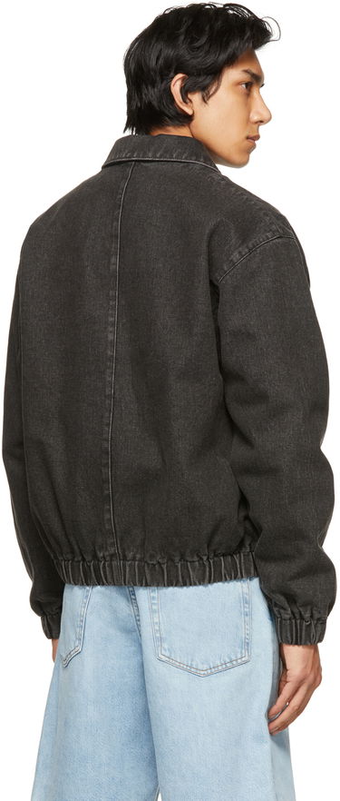 Bunda AMI AMI Paris de Cœur Denim Jacket Čierna | E21HOW013.611, 2