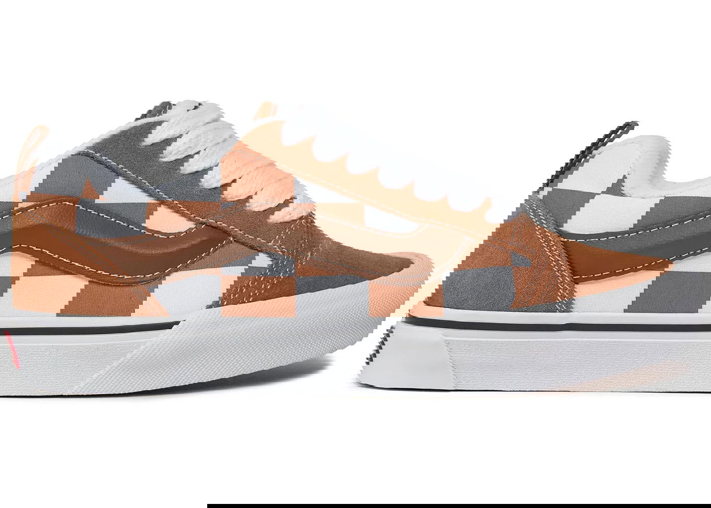 Tenisky a topánky Vans Knu Skool Mega Check Brown Béžová | VN000CRPBRO, 0
