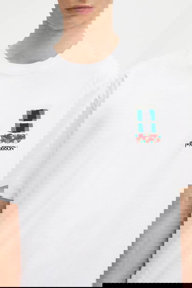 Tričko JW Anderson JW Anderson Window Embroidery T-Shirt Biela | JT0283.PG1510.001, 3
