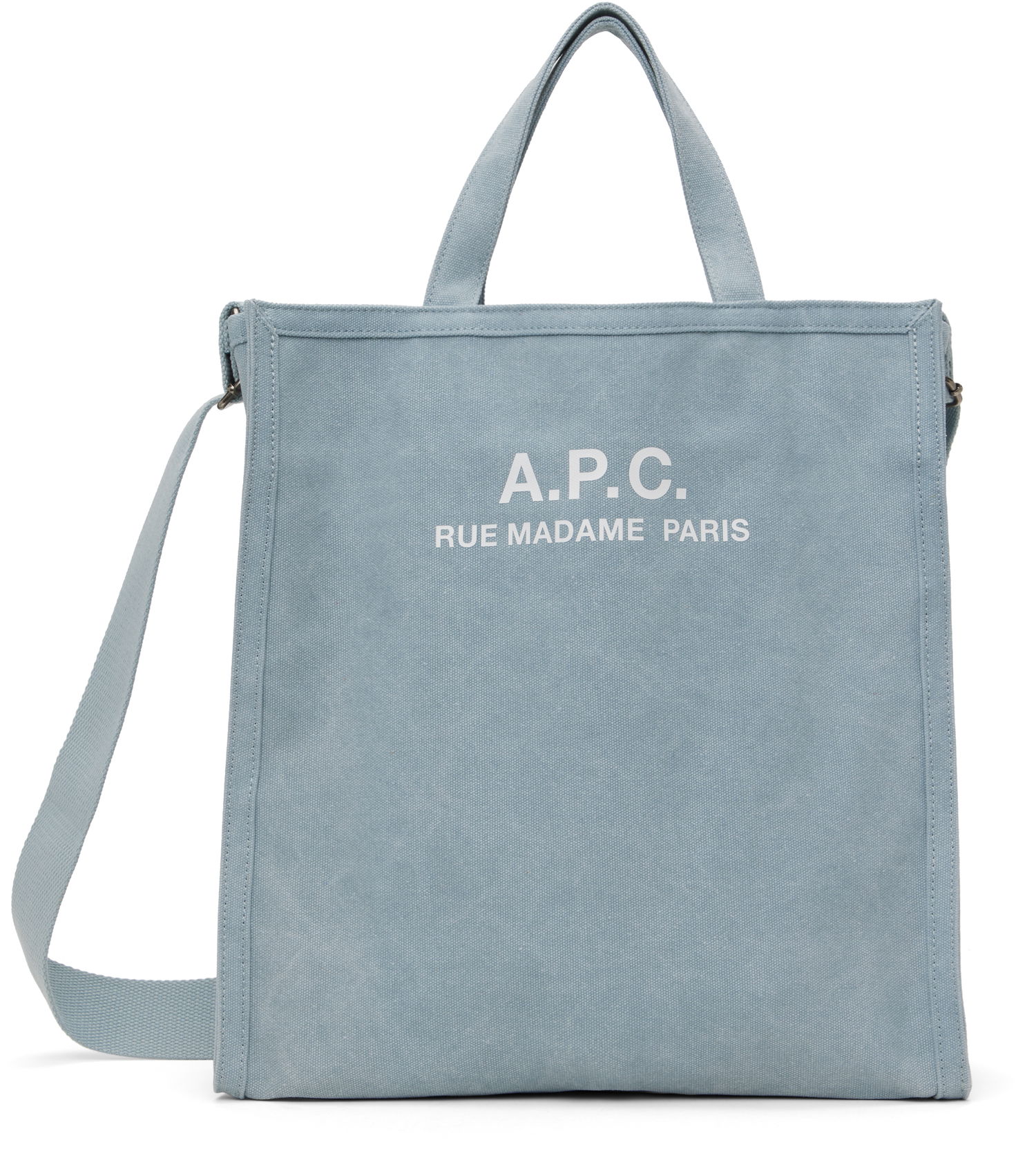 Tote bag A.P.C. Shopping Tote Bag Modrá | COHGV-H61318, 0