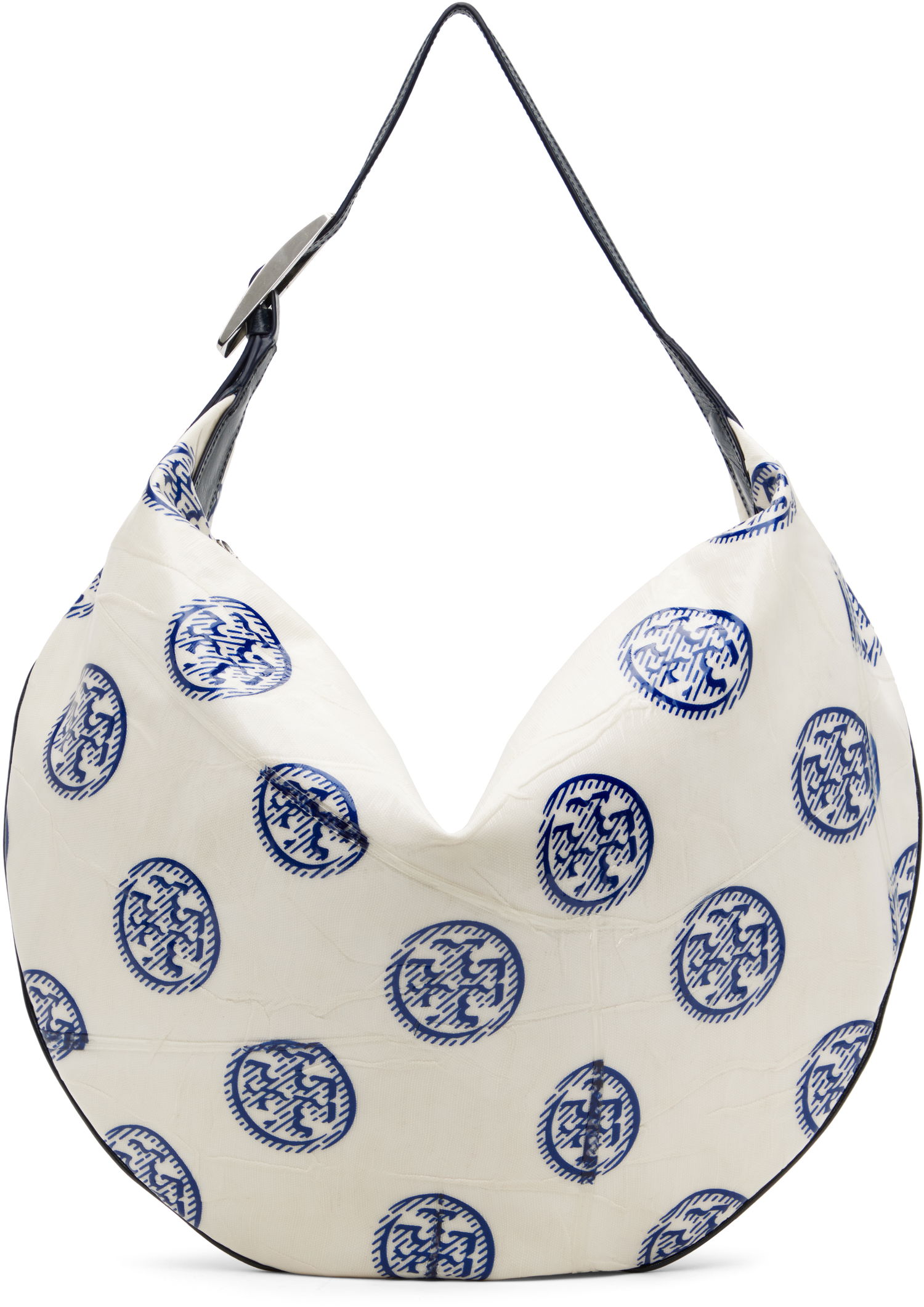 Kabelka Tory Burch Tory Burch T Monogram Balloon Bag Biela | 171915-101, 0