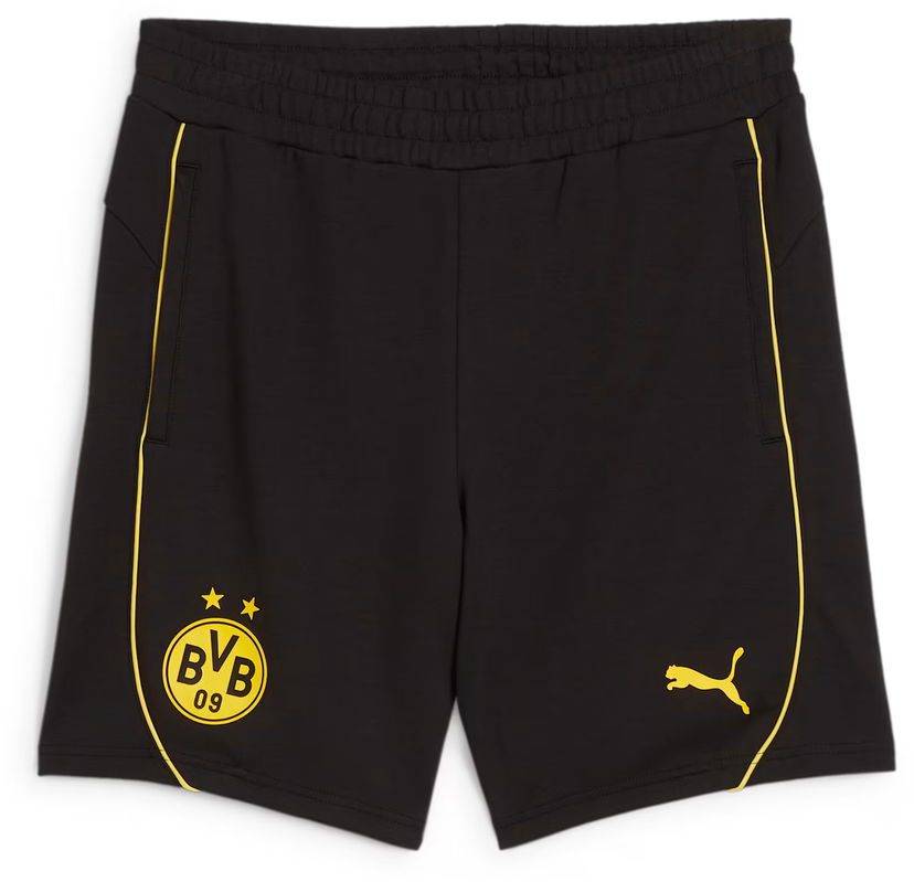 Šortky Puma BVB Casuals Shorts Čierna | 777637-08