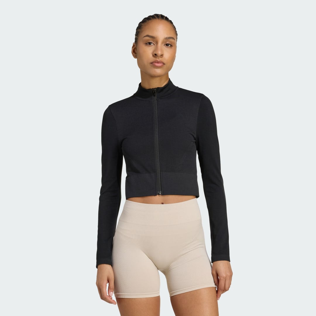 Bunda adidas Performance Essentials Training Zip Jacket Čierna | JX3900, 0