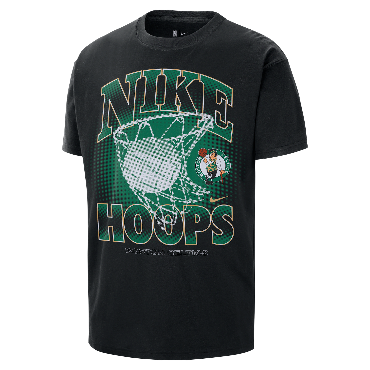 Tričko Nike Nike NBA Max90 Boston Celtics Courtside T-Shirt Čierna | HQ1265-010, 0