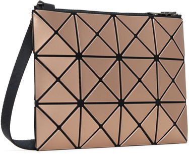 Taška cez rameno BAO BAO ISSEY MIYAKE Metallic Geometric Pattern Shoulder Bag Hnedá | BB48AG626, 2