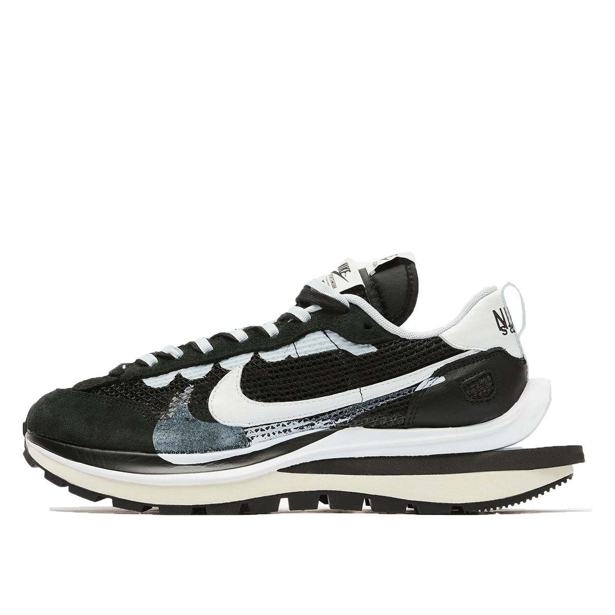 Tenisky a topánky Nike sacai x Vaporwaffle "Black White" Čierna | CV1363-001, 1