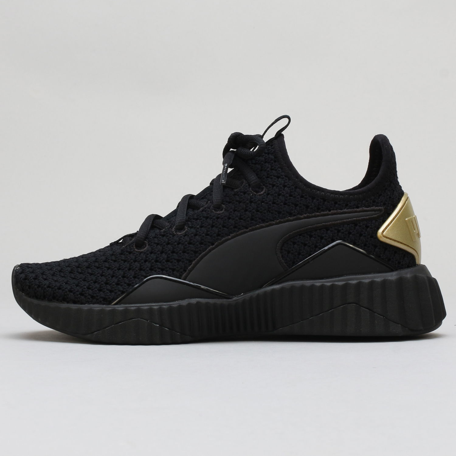Tenisky a topánky Puma Defy Varsity Wn's black - metallic gold Čierna | 191148 01, 1