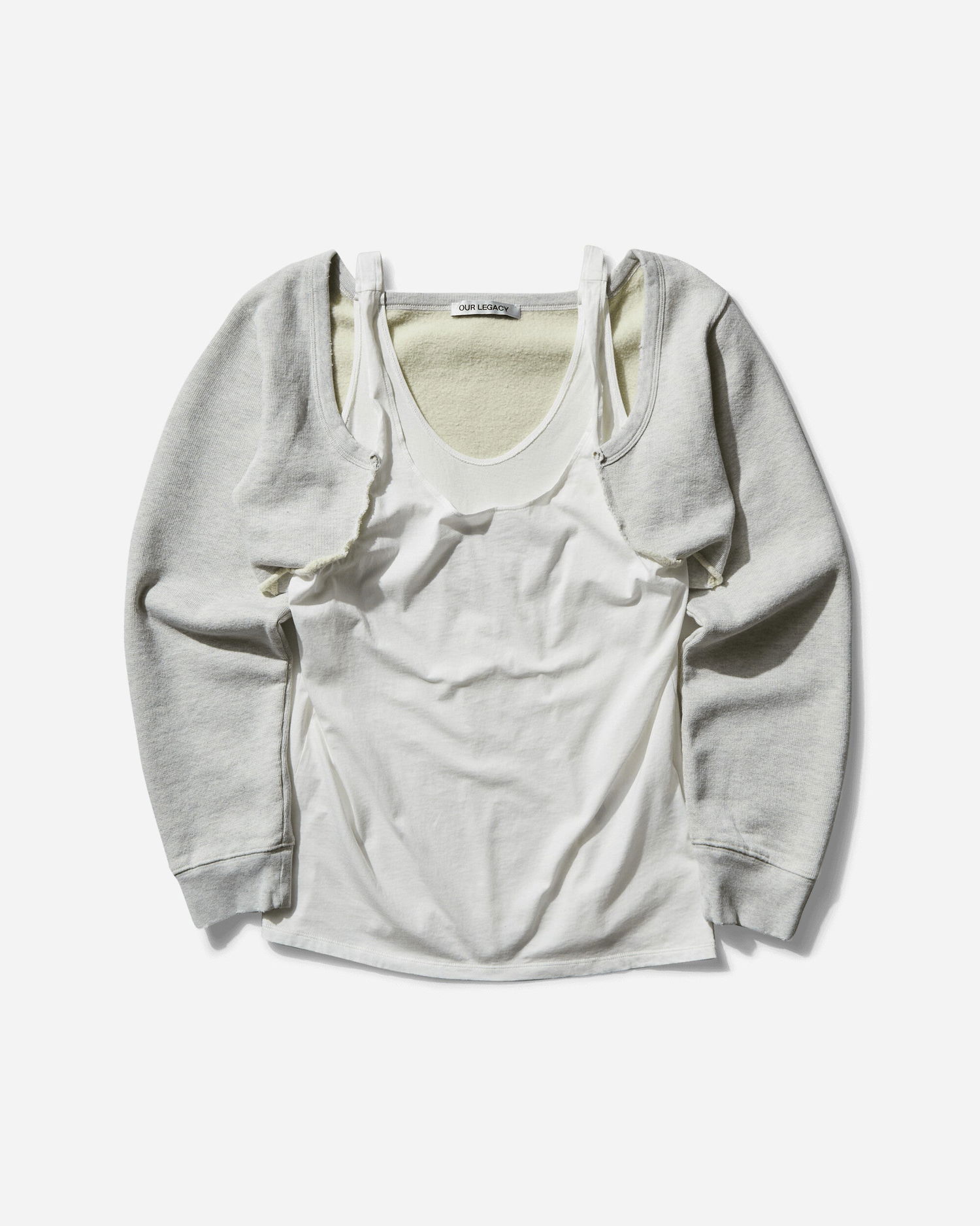 Sveter OUR LEGACY Cardigan Tank Šedá | W2256CY 001, 0