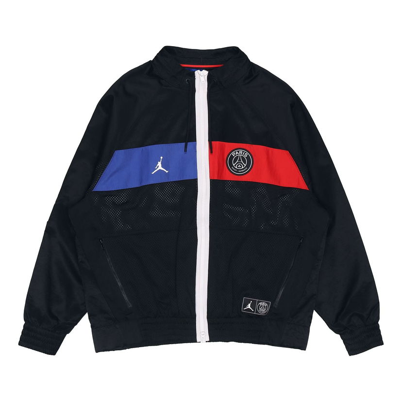 Vetrovka Jordan Paris Saint-Germain Flight Suit Jacket Čierna | BQ8370-011