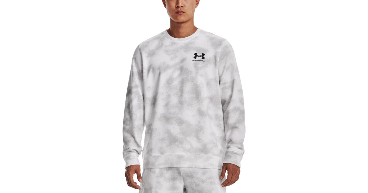 Mikina Under Armour Rival Terry Nov Crew Biela | 1377186-100, 1