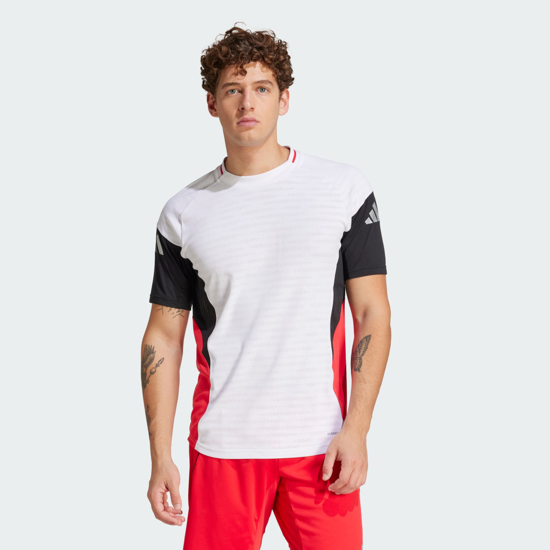 Tričko adidas Performance Tiro 25 Pro Training T-Shirt Biela | JI6461, 0