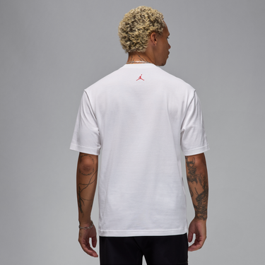 Tričko Jordan Jordan Brand T-Shirt with Sneaker Patch Biela | HJ2326-100, 3