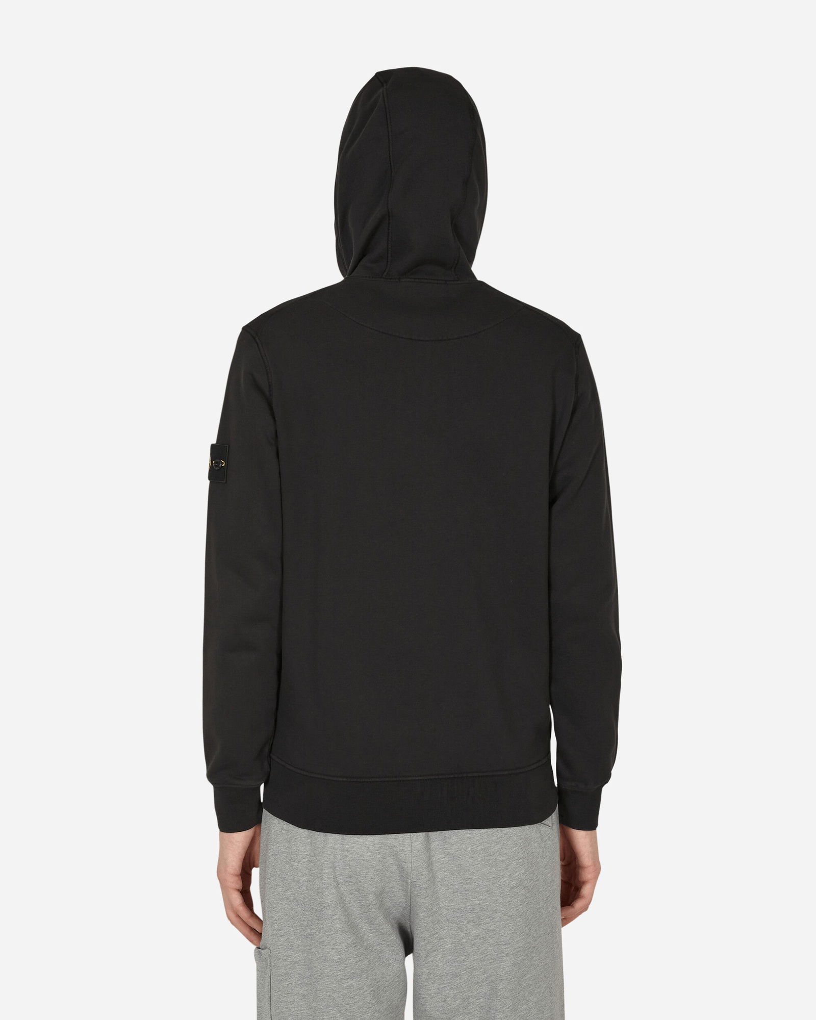 Garment Dyed Zip Hooded Sweatshirt