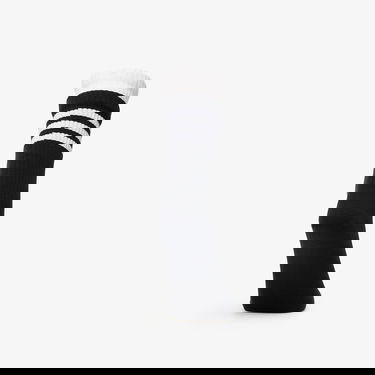 Ponožky adidas Originals 3 Stripes 2 Layer Crew Socks 2-Pack Black/ White Metalická | JC8874, 2