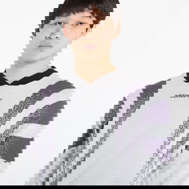 Sveter adidas Originals Santiago Jersey Knit Sweater Šedá | KC9063, 1