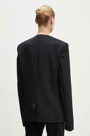 Kabáty HELIOT EMIL Black Cutout Wool Blazer Čierna | PREAW24.M.04.042.BLK01, 5