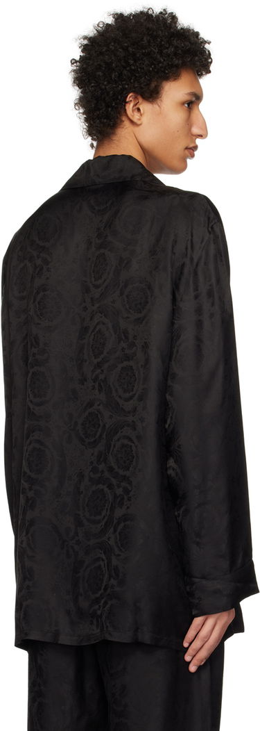 Košeľa Versace Versace Barocco Pyjama Shirt Čierna | 1005376 1A06341, 2