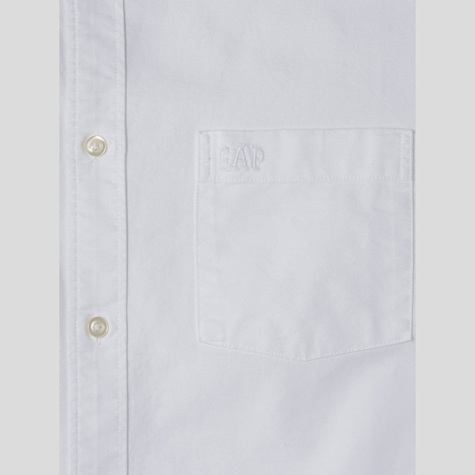 Shirt Standard Logo Oxford Shirt Optic White XL