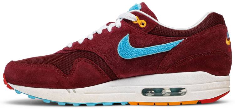 Tenisky a topánky Nike Parra x Patta x Air Max 1 "Cherrywood" Vínová | 394805-600, 0