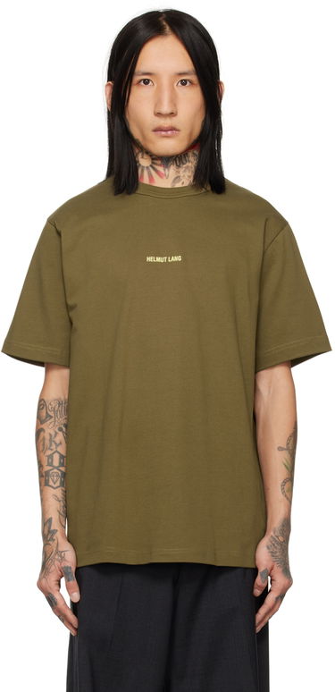 Tričko Helmut Lang Space Graphic T-Shirt Zelené | N09HM526, 0