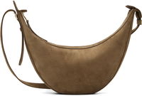 KHAITE Small Augustina Suede Crossbody Bag