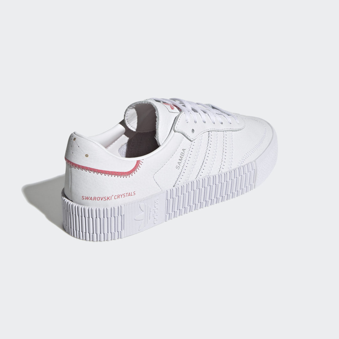 Tenisky a topánky adidas Originals Sambarose with Swarovski Crystals W Biela | H05131, 1
