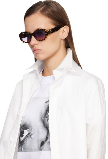 Slnečné okuliare Givenchy 4G Tortoiseshell Cat-Eye Gradient Sunglasses Rôznofarebný | GV40091IW5255W 192337237546, 3