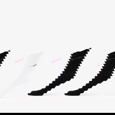 Ponožky BOSS HUGO Three-Pack Ribbed Socks with Logo Embroidery Čierna | 50546351-960, 0