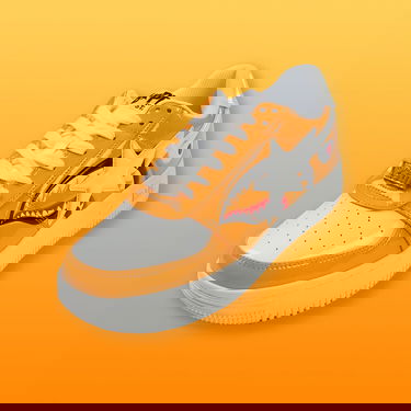 Tenisky a topánky BAPE Shark Sta "Orange" Oranžová | 1G80191009-ORG, 4
