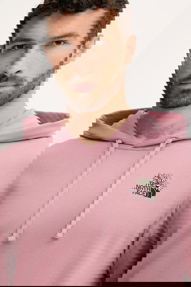 Mikina The North Face Cotton Flowe Dome Hoodie with print Ružová | NF0A8EGZHCS1, 3