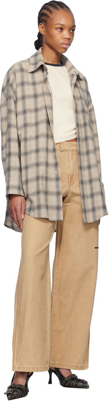 Nohavice We11done We11done Work Trousers Béžová | WD-PT0-25-288-W-BG, 3