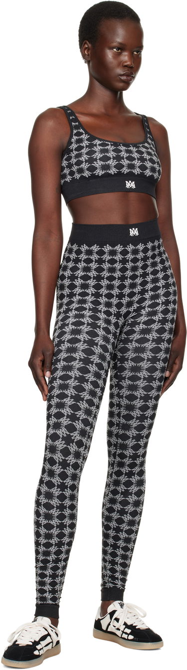 Podprsenka AMIRI Amiri MA Quad Seamless Sports Bra Čierna | AWAWRA1008, 3