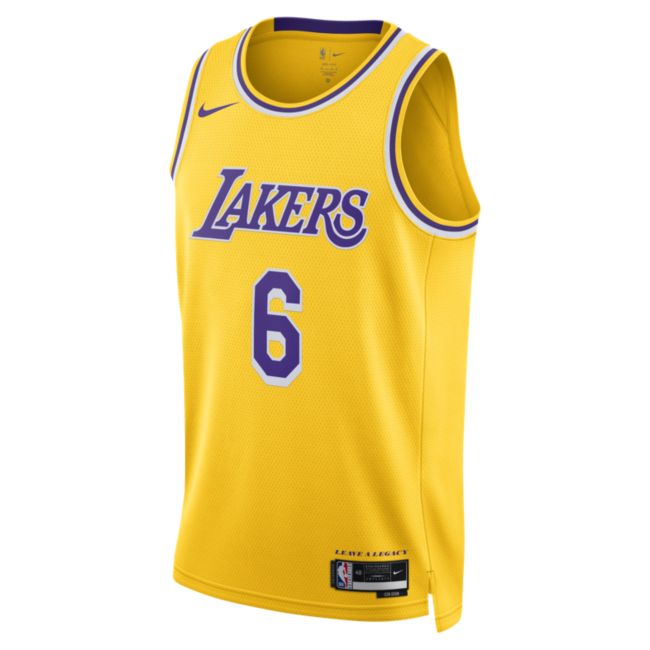 Dres Nike Los Angeles Lakers Icon Edition 2022/23  Dri-FIT Jersey Žltá | DN2009-728, 0