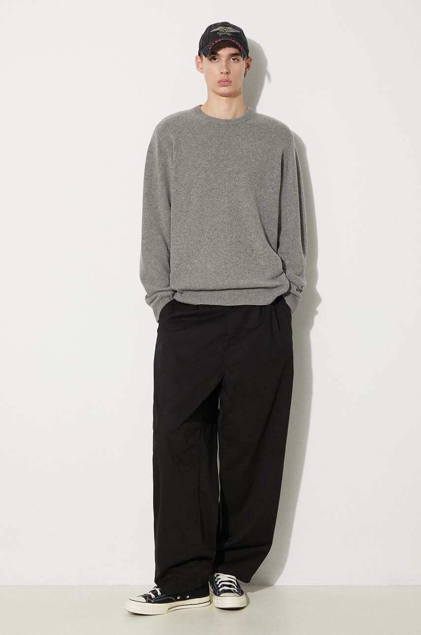 Sveter Carhartt WIP Alten Wool Crew Neck Sweater Šedá | I033917.V6XX, 1