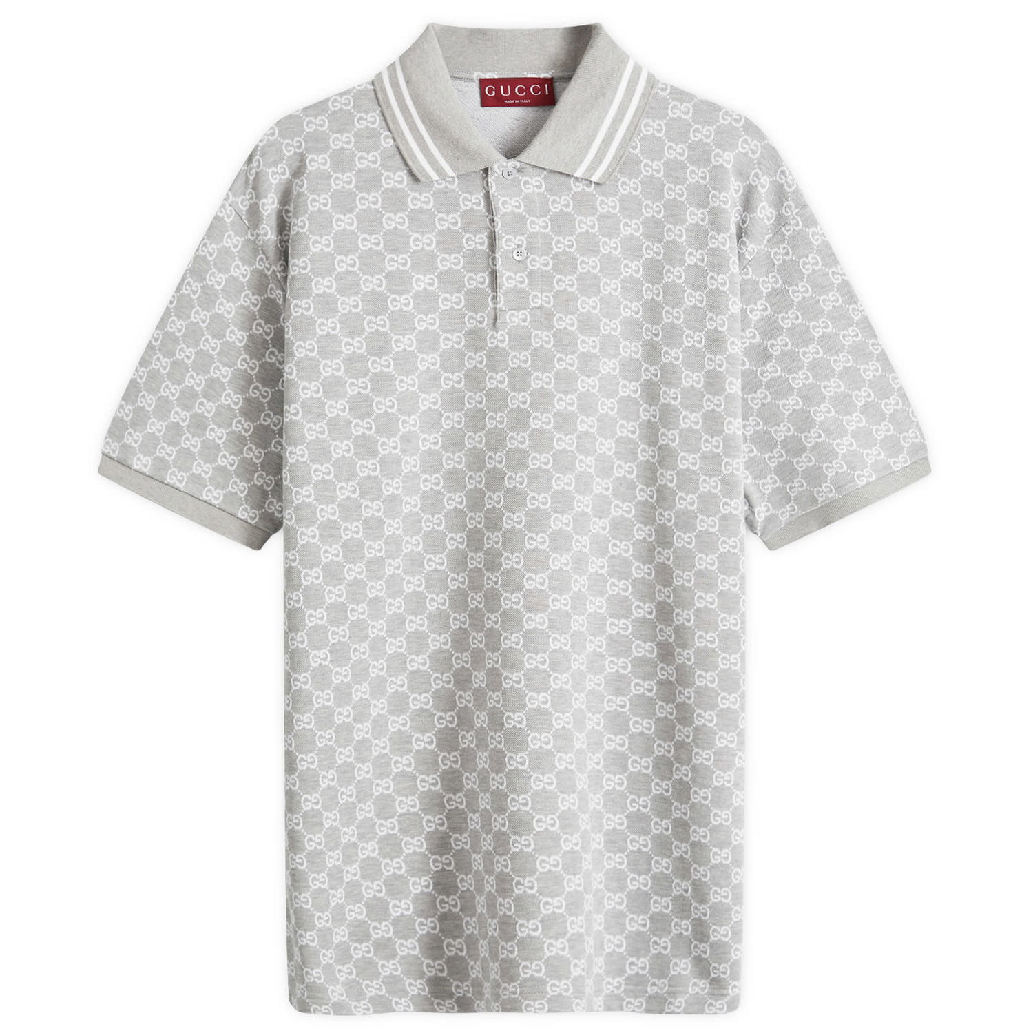 Polo tričko Gucci GG Monogram Polo Šedá | 788024-XJGQX-1087, 0