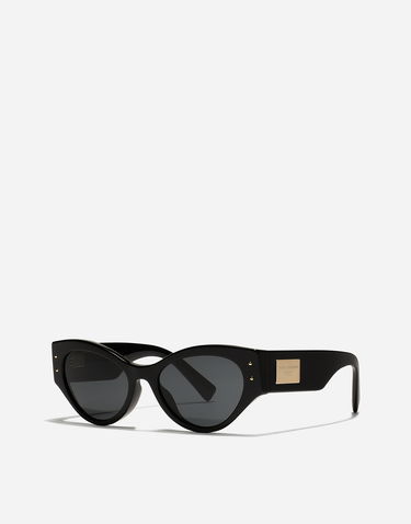 Slnečné okuliare Dolce & Gabbana Logo Plaque Sunglasses Čierna | VG448HVP1879V000, 1