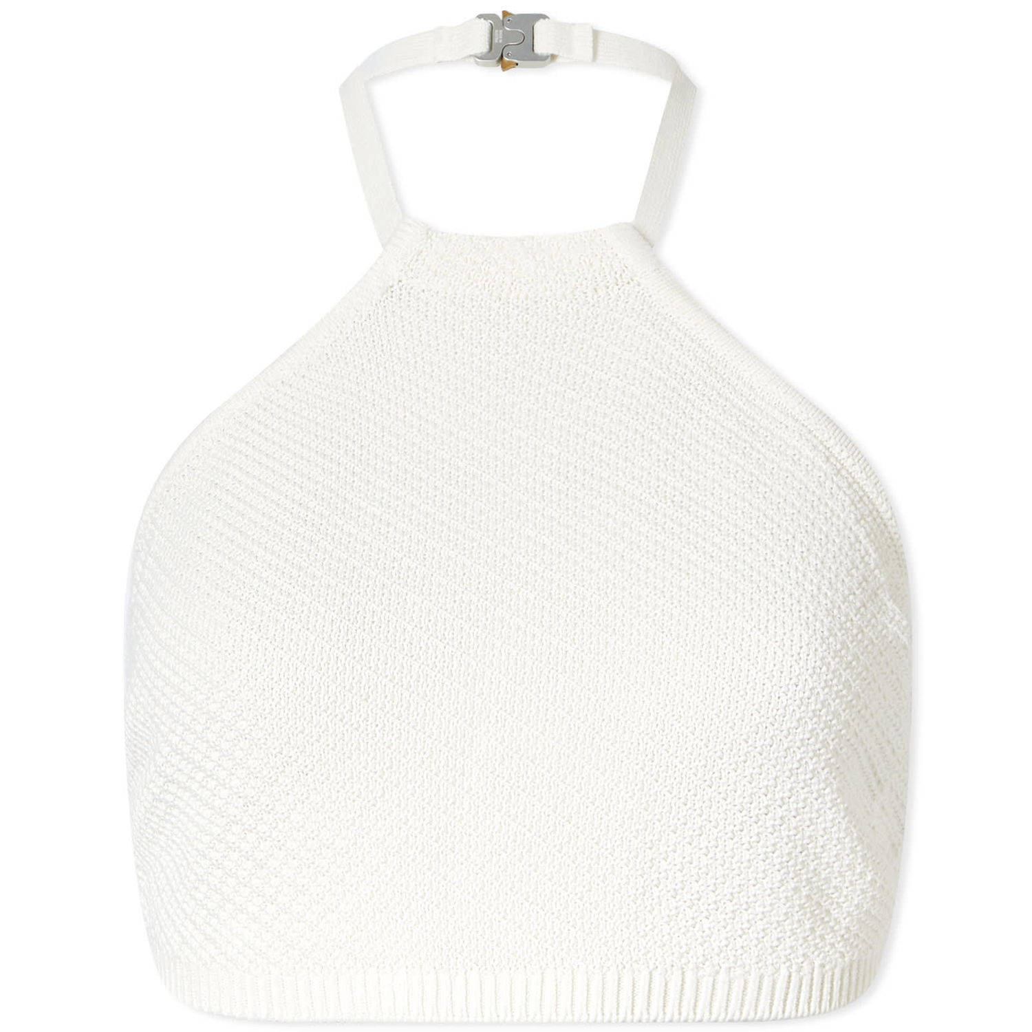 Crop Top 1017 ALYX 9SM Buckle Cropped Halter Top Biela | AAWKN0192YA01-WTH0001, 0